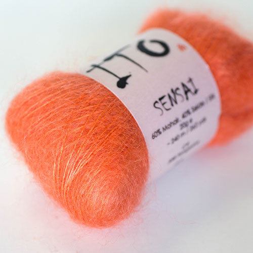 Ito - Sensai - 338 Tangerine - Yarning for Ewe - 15