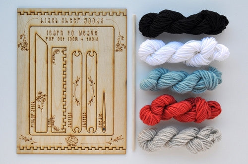 Black Sheep Goods - Weaving Loom Kit -  - Yarning for Ewe - 1