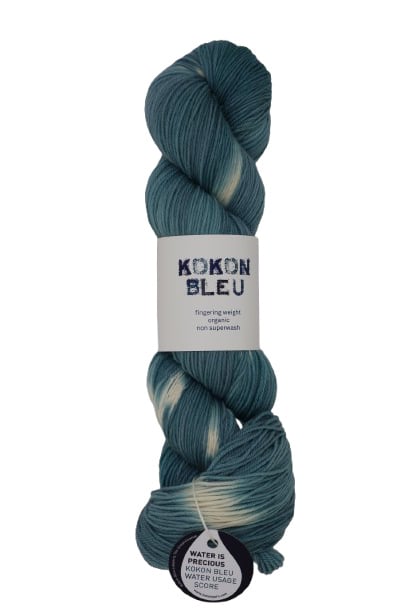 Kokon Bleu / Kokon Pink Fingering Merino
