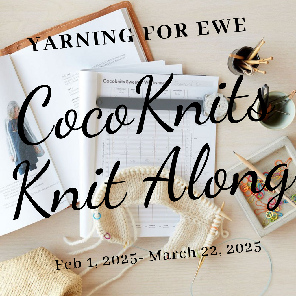 Cocoknits Sweater Workshop Class 2025 with YFE