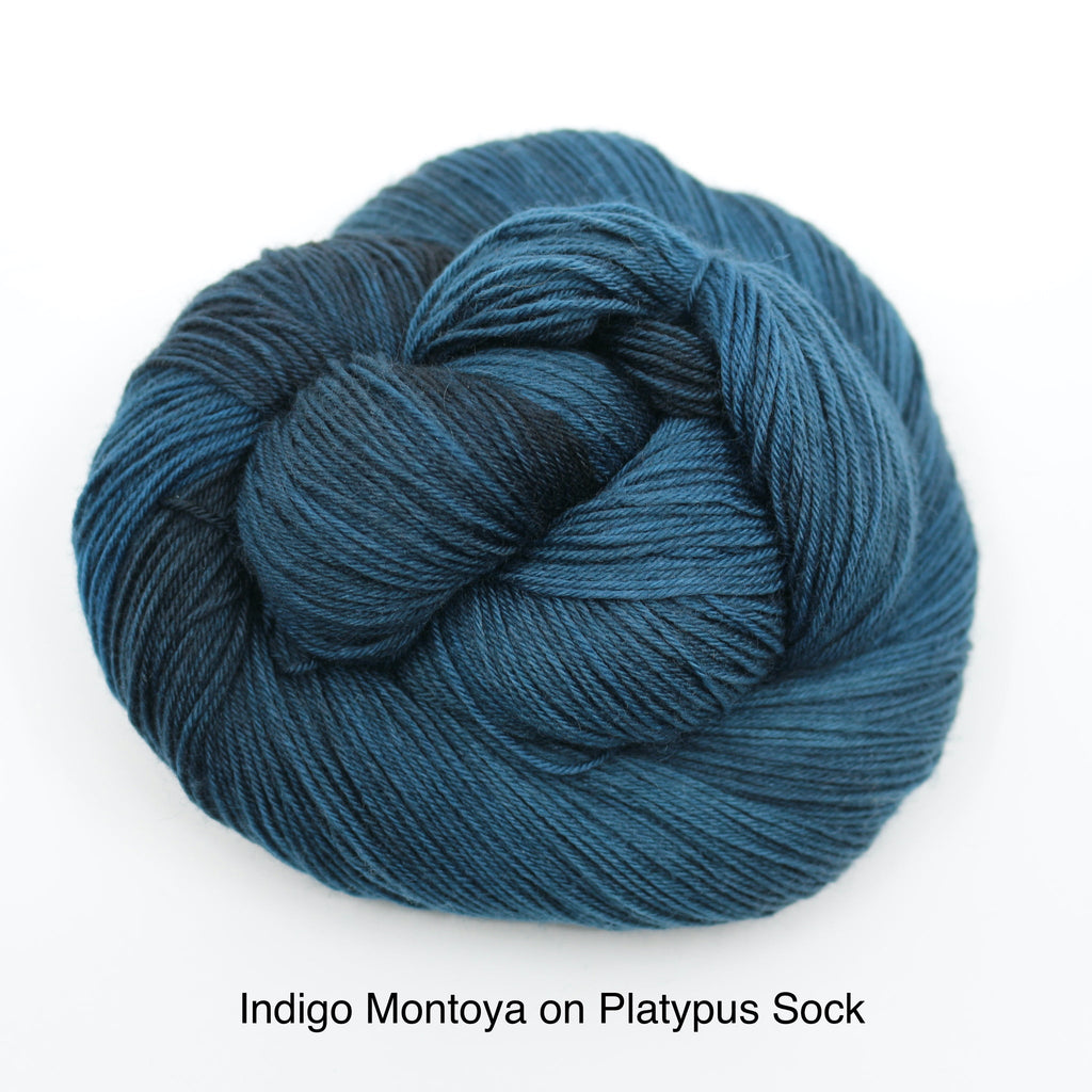Platypus Sock (75% SW Merino/25% Nylon)