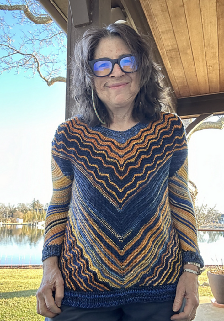 Chevron Diagonal Sweater Workshop (April 2025)