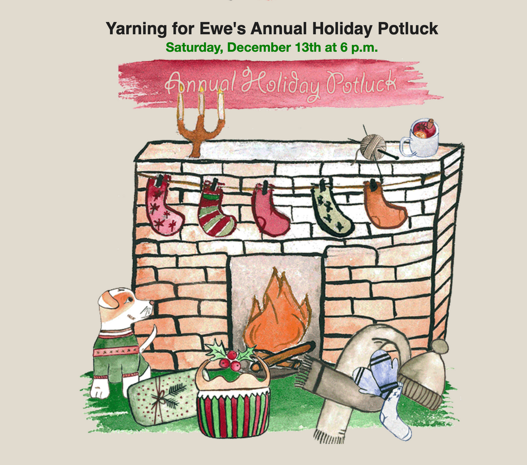 Yarning for Ewe's Annual Holiday Potluck