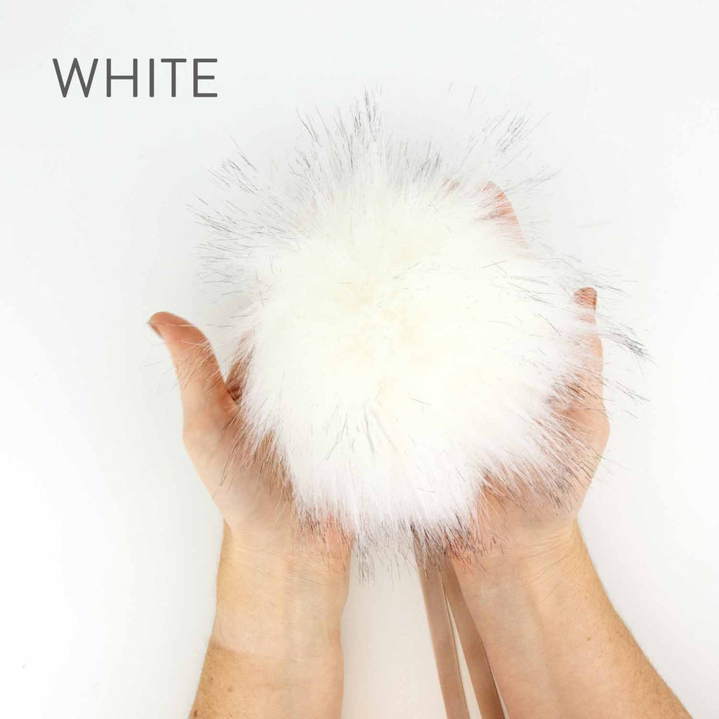 Twice Sheared Sheep Faux Pom Poms