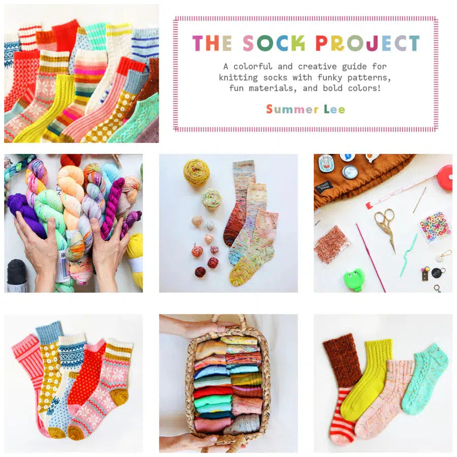 The Sock Project: Colorful, Cool Socks to Knit and Show Off