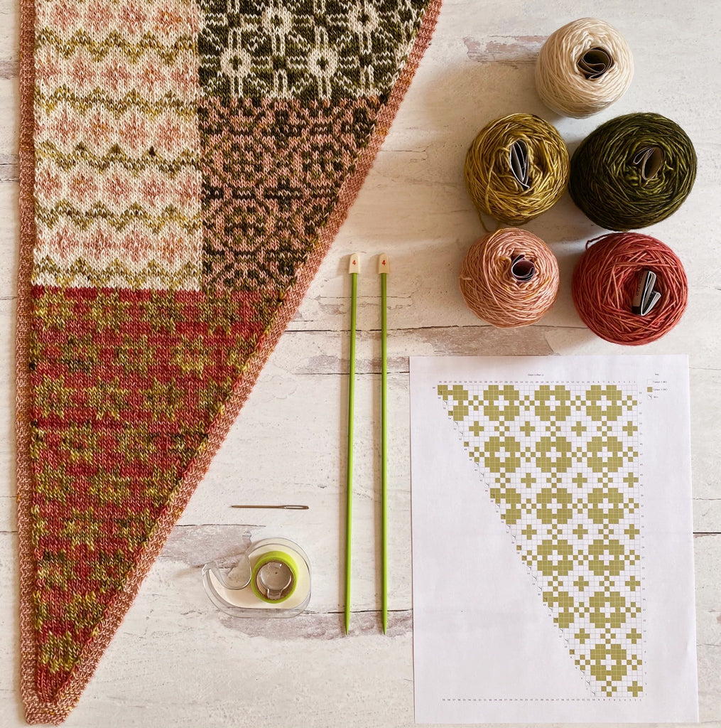Virtual Class- Learn Intarsia and Fairisle with Florence Spurling