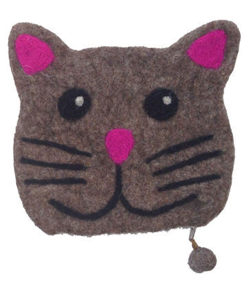 Frabjous Fibers and Wonderland Yarns - Meow Bag - Brown - Yarning for Ewe - 2