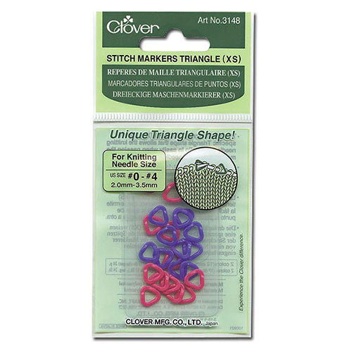 Clover - Triangle Stitch Markers -  - Yarning for Ewe - 5